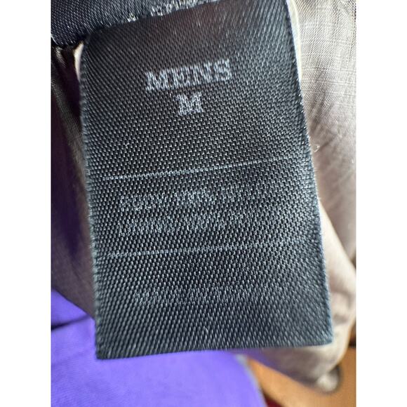 REI Mens M Pertex Quantum Lightweight Nylon Puffer Jacket Packable Outdoor Brown - Picture 7 of 7